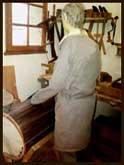 Reconstitution de l'atelier de fabrication de Marius FABRE, Musée de Chateau-Gombert à Marseille.