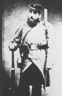 Bizet, soldat de la Garde nationale française en 1870